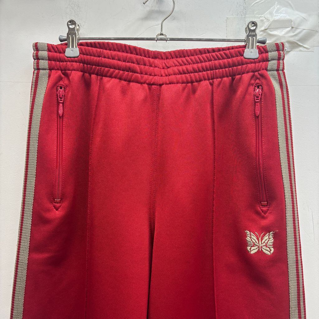 Needles トラックパンツ KP220 レッド Needles ニードルズ 22SS Track Pant Poly Smooth トラックパンツ