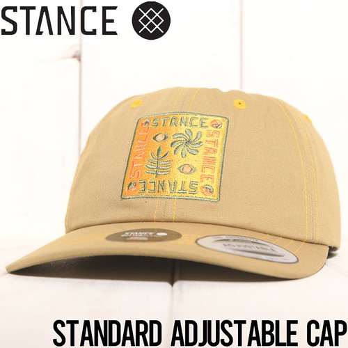 帽子 ストラップバックキャップ STANCE スタンス STANDARD ADJUSTABLE CAP A305D21STA STO