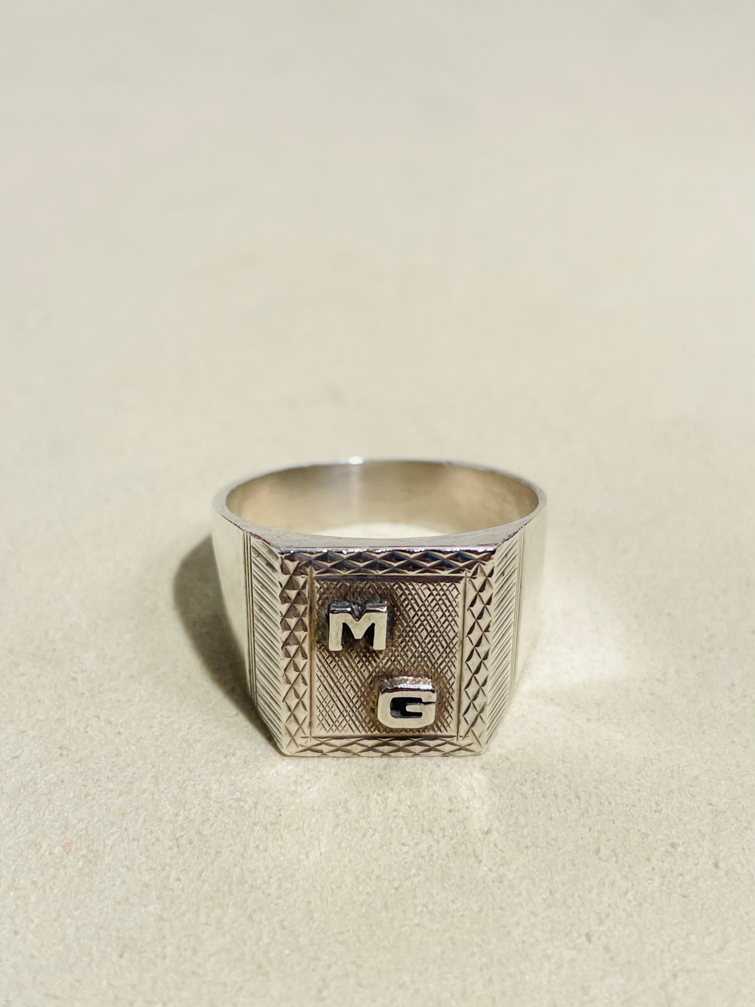 French Antique Signet Ring #27 -France- | Tender Records