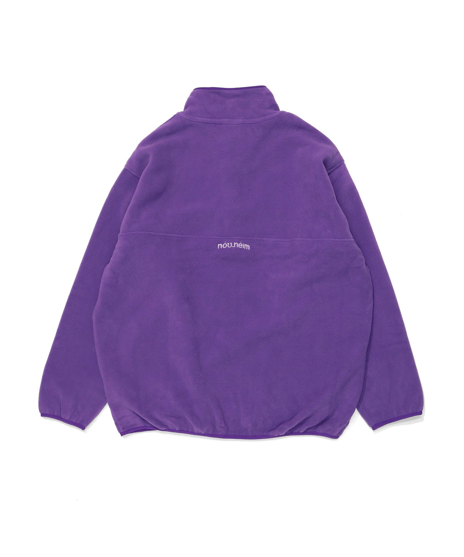 Half Snap Fleece Pullover / LILAC | no_name Online Store