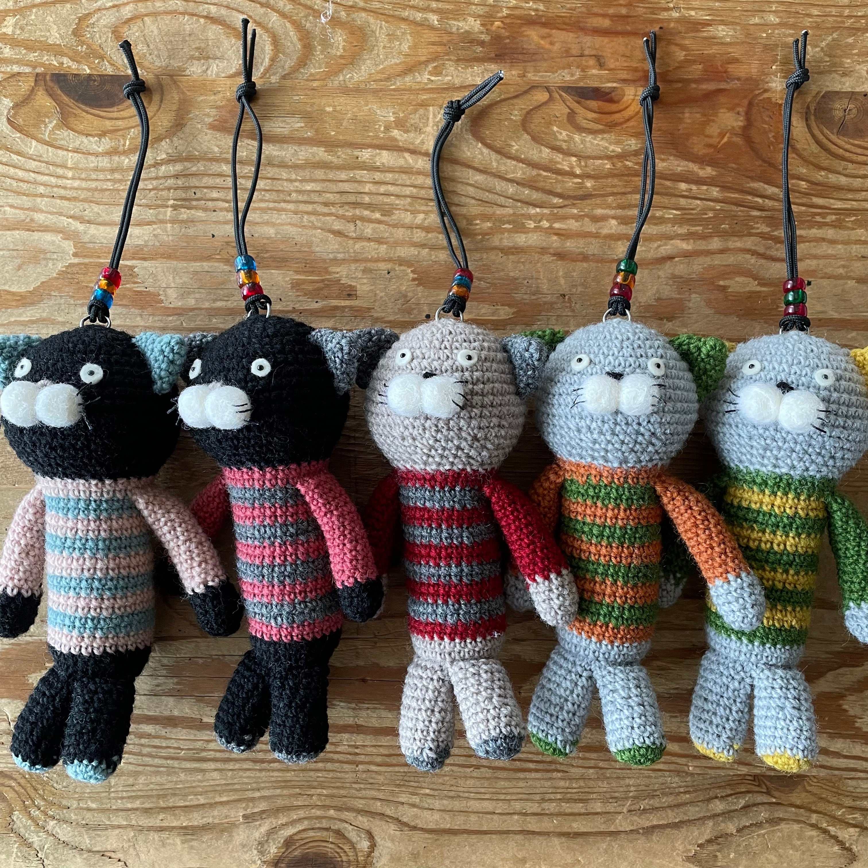 あみぐるみ 編みぐるみ 文鳥 桜文鳥 大 ストラップ 悪く キーホルダー 