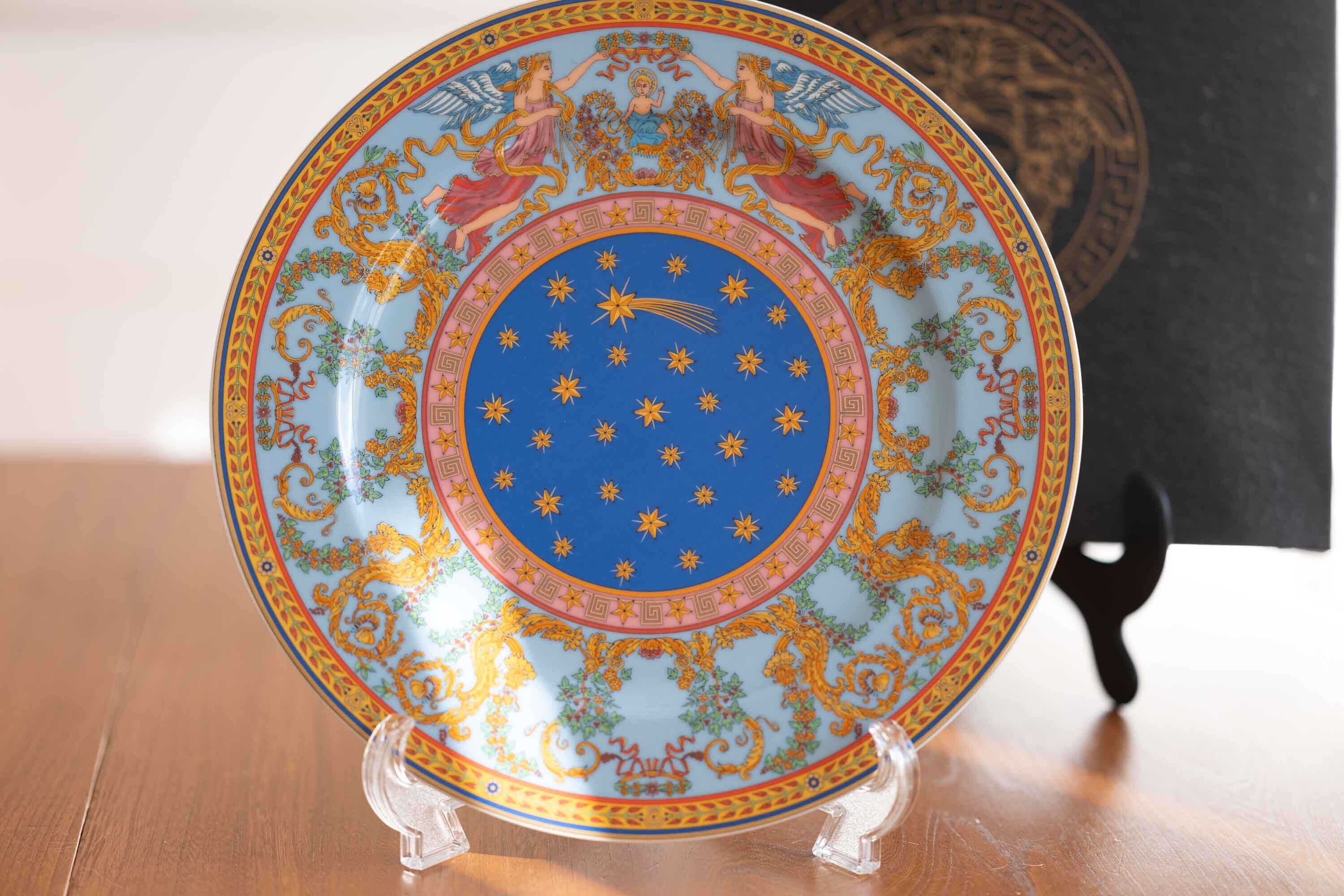 1997年度版 <ヴェルサーチ>✖️ドイツの名窯<ローゼンタール> ジャンニ・ベルサーチ Xmasプレート