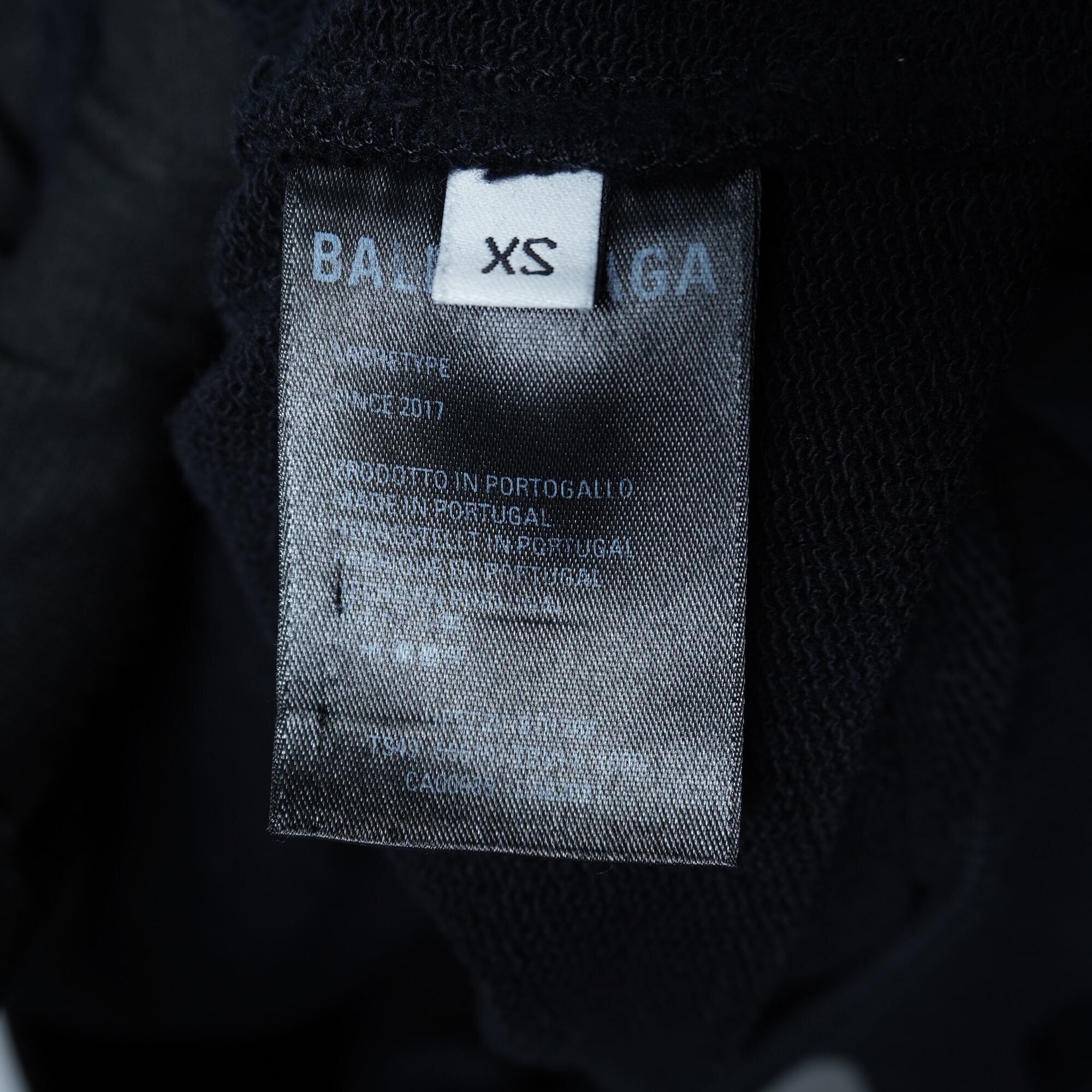 BALENCIAGA】バレンシアガ キャンペーンロゴフーディパーカー black