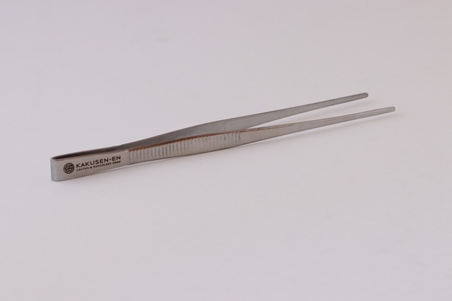 KAKUSEN -EN 180mm Stainless tweezers 『straight180』