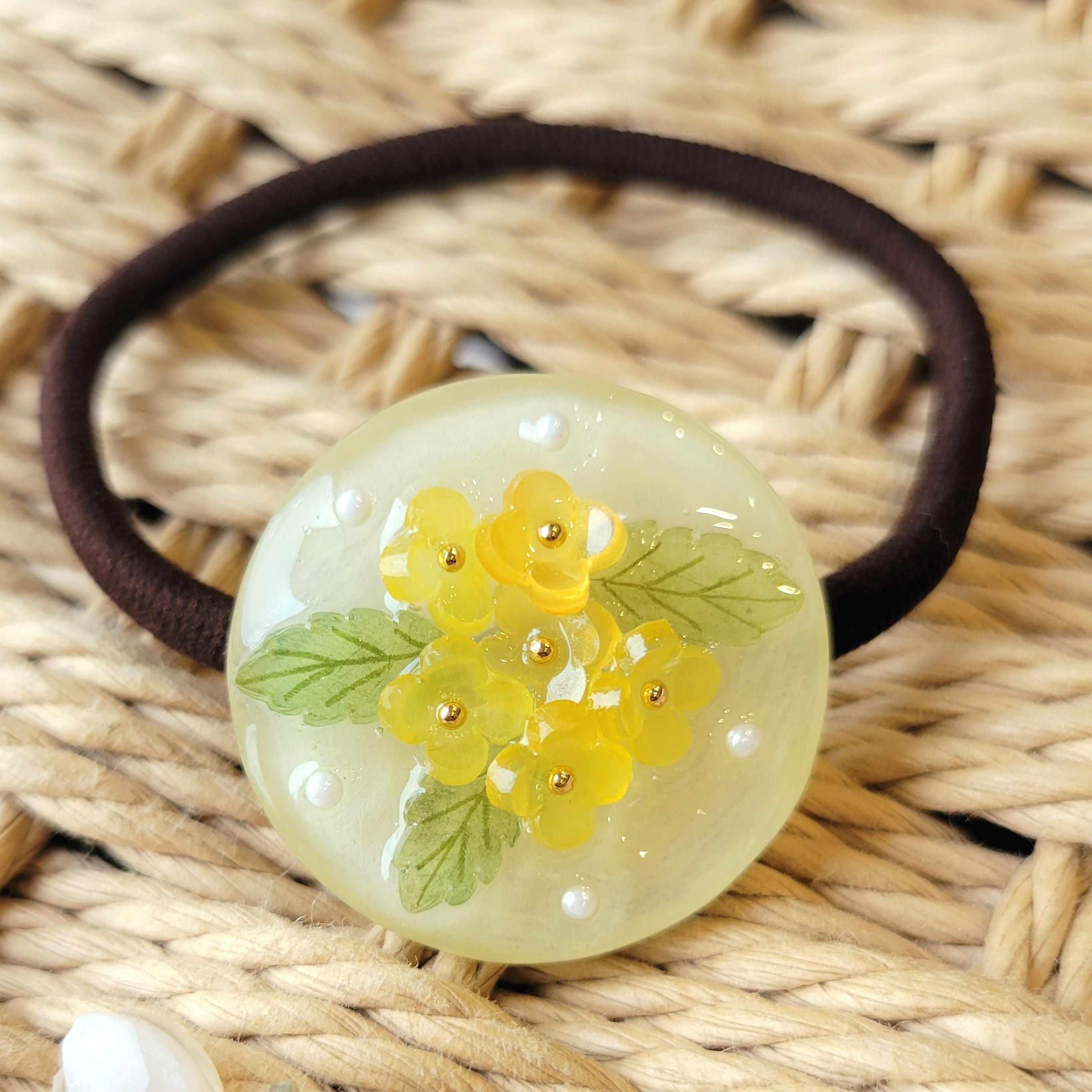 コスモスのヘアゴム | maru.handmade shop