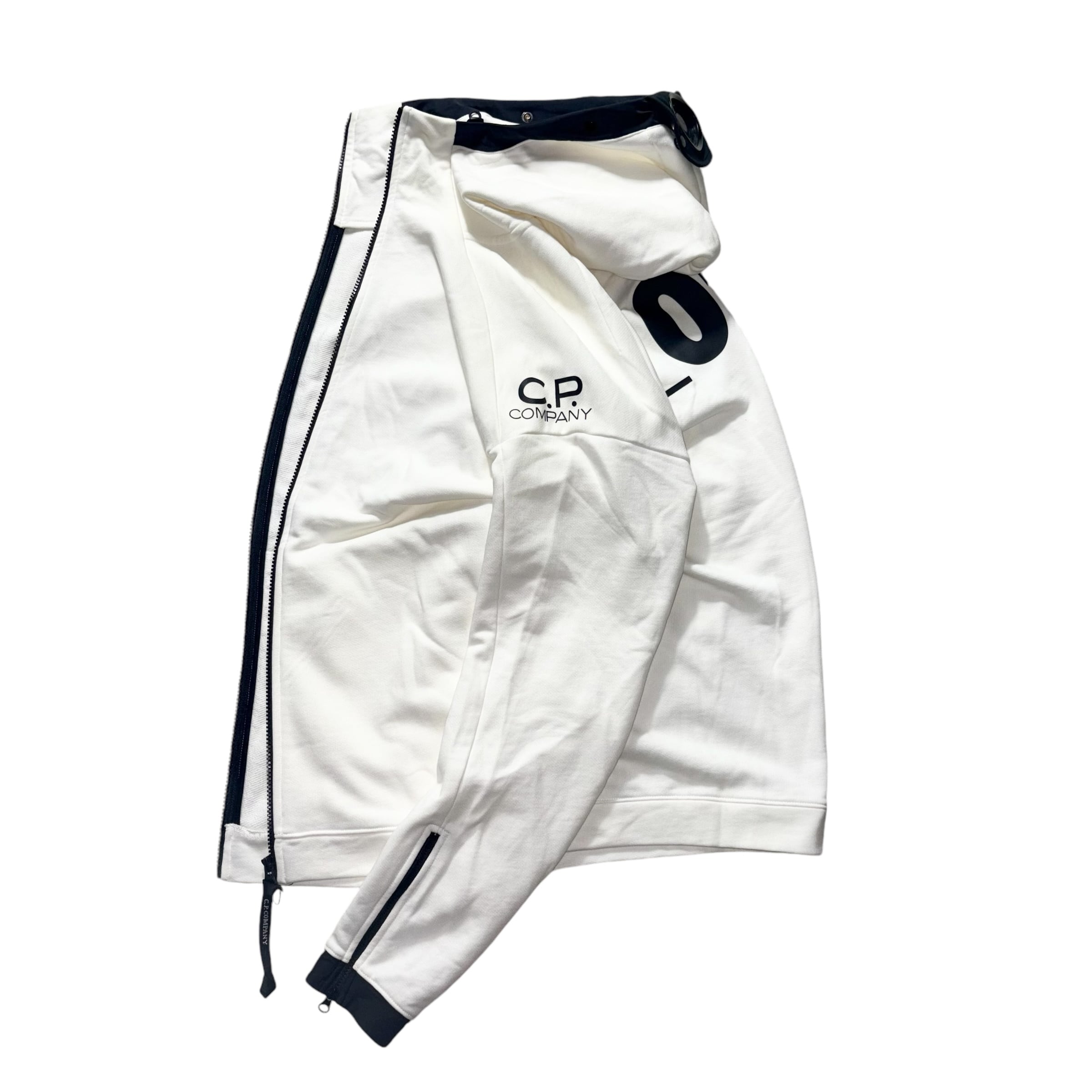 C.P.COMPANY “_019” goggle zip parka | NOIR ONLINE