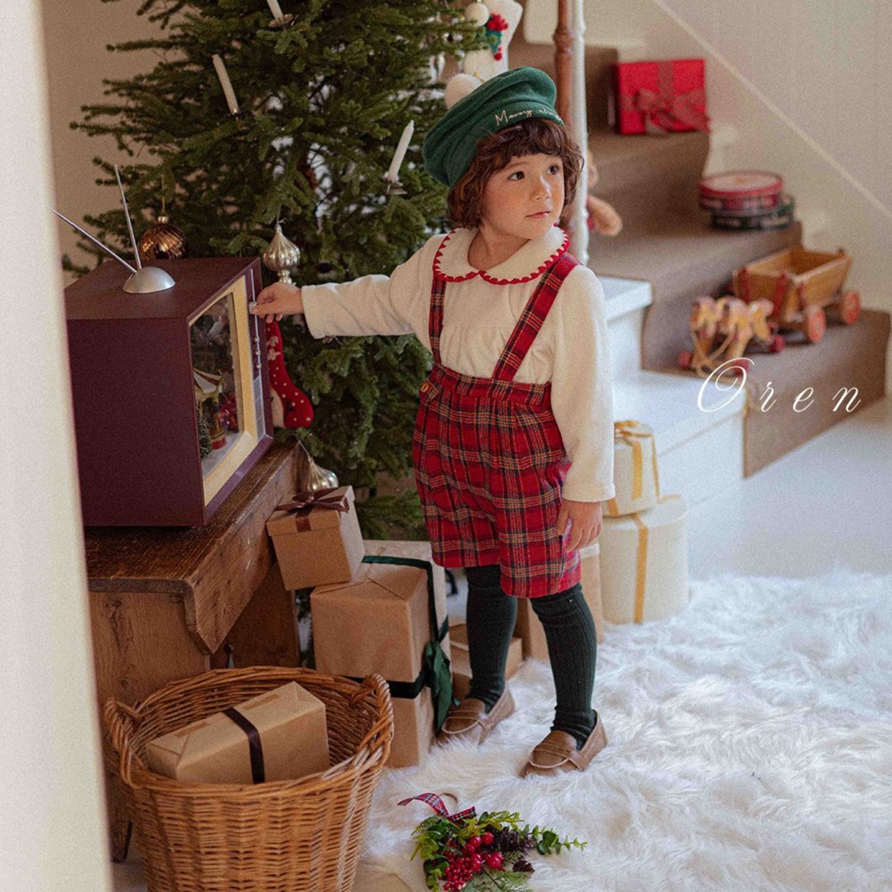 Oren X-mas［取寄］mello blouse