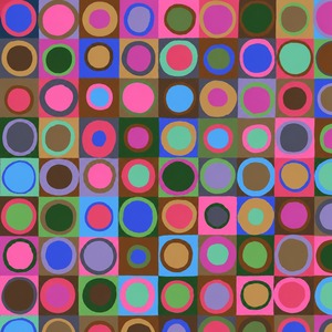8/21発売！USAコットン Kaffe Fassett（布幅X50cm単位カット）TiddlywinksPWGP171.EMERALD
