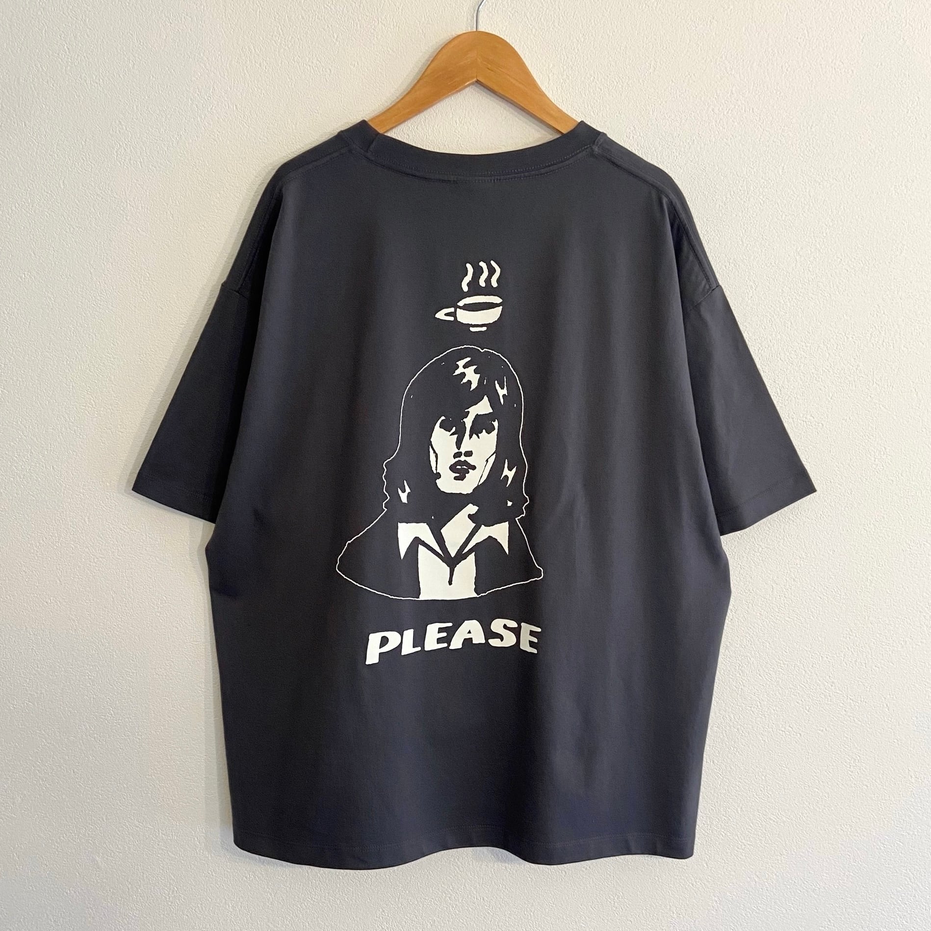 fam」ボックスシルエットTシャツ（スミクロ） | YUKI HORIMOTO WEB STORE