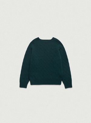 [The Barnnet] Shaggy Dog Knit Sweater_Green 正規品 韓国ブランド 韓国通販 韓国代行 韓国ファッション ザ バーネット ザバーネット thebarnnet 日本 店舗