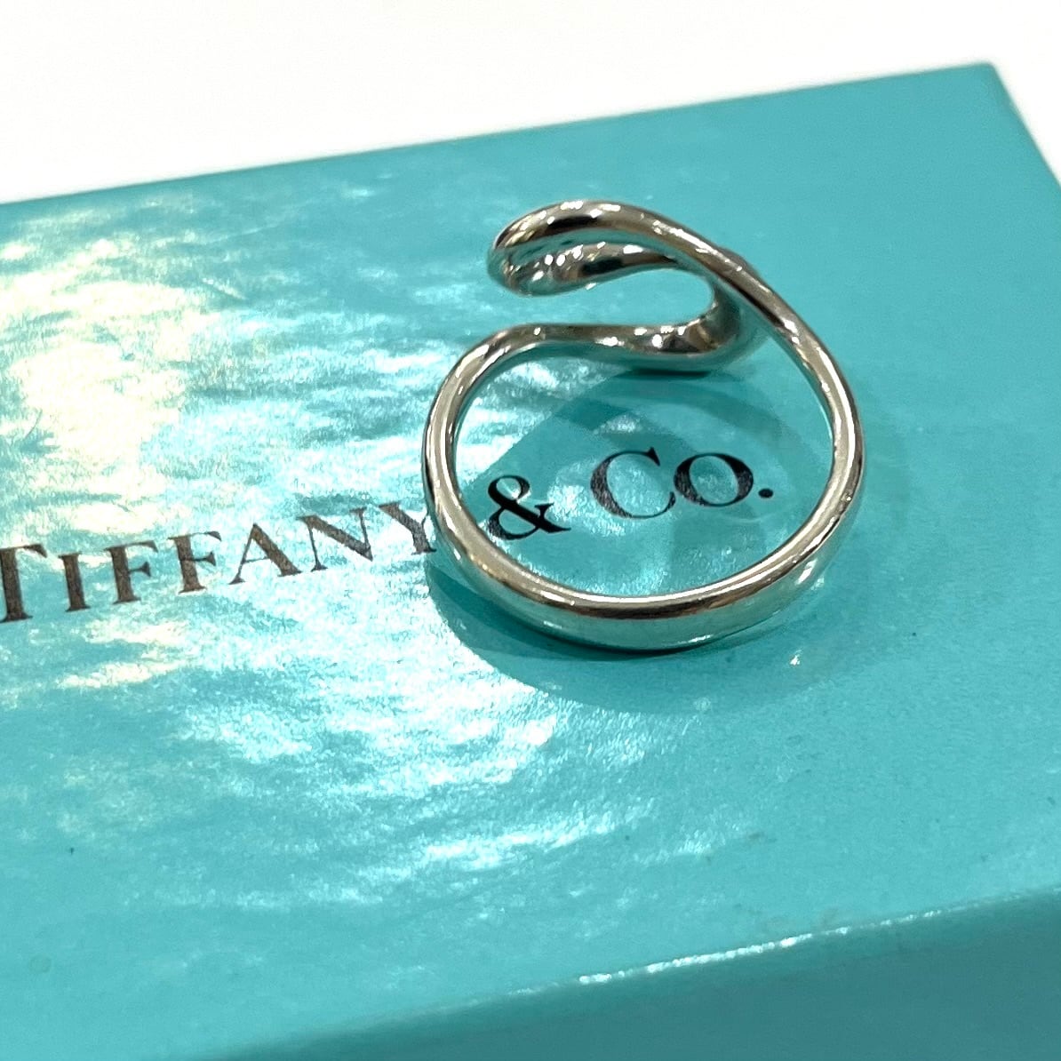 TIFFANY&CO.】【10号】2718 波のような美しい曲線美。オープンウェーブ