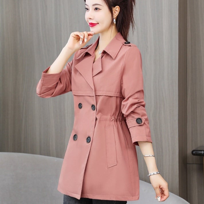 アウター ジャケット 上着 袖あり 長袖 Vネック 襟付き 前開き 薄手