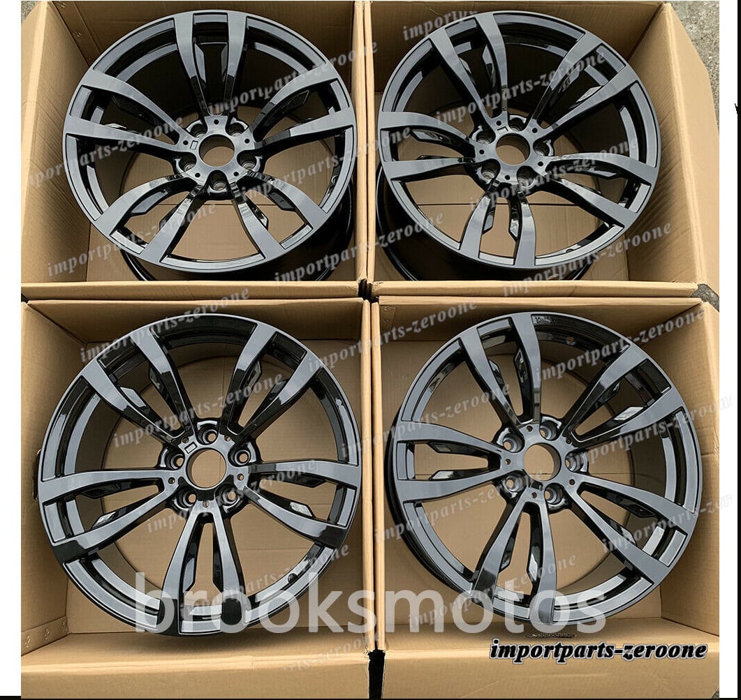 20インチ グロス ブラック STYLE ホイールセット BMW X5 E70 F15 20インチ グロス ブラック STYLE ホイールセット BMW X5 E70 F15