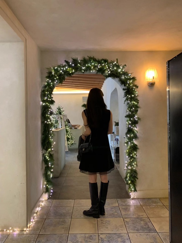 (予約) ounce / Eve layer wool onepiece