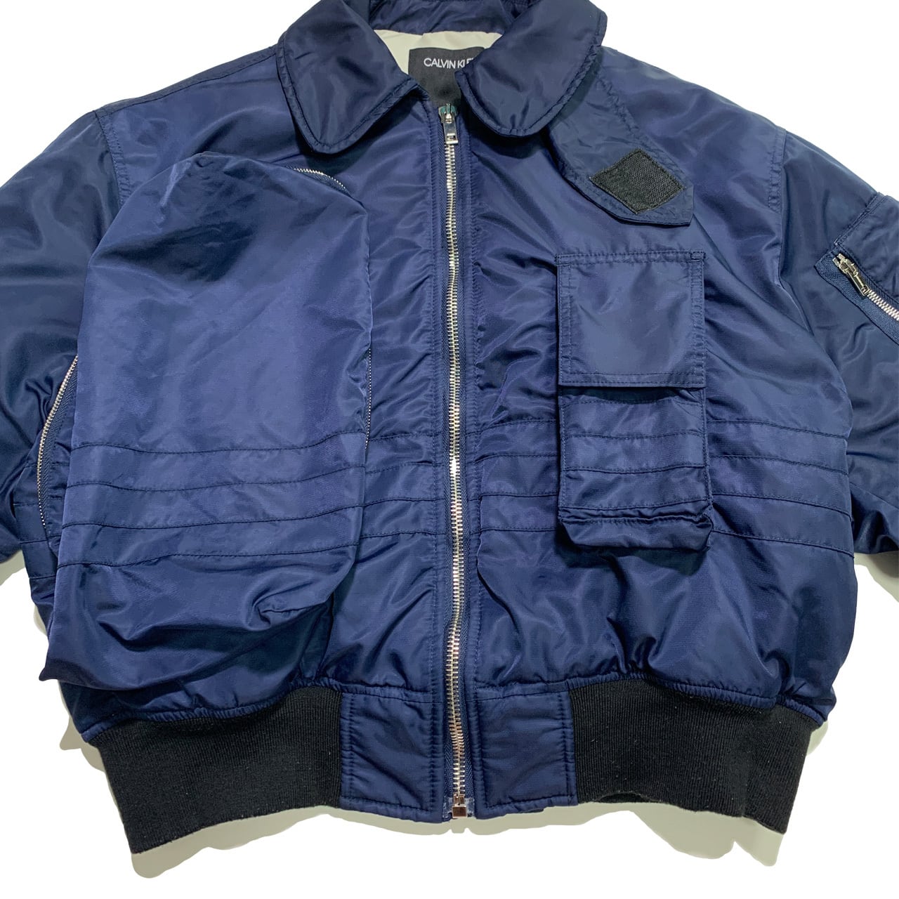 新品タグ付き　  205W39NYC シャツ　ジャケット Printed Denim jacket Calvin Klein × Calvin Klein 205W39NYC × Raf