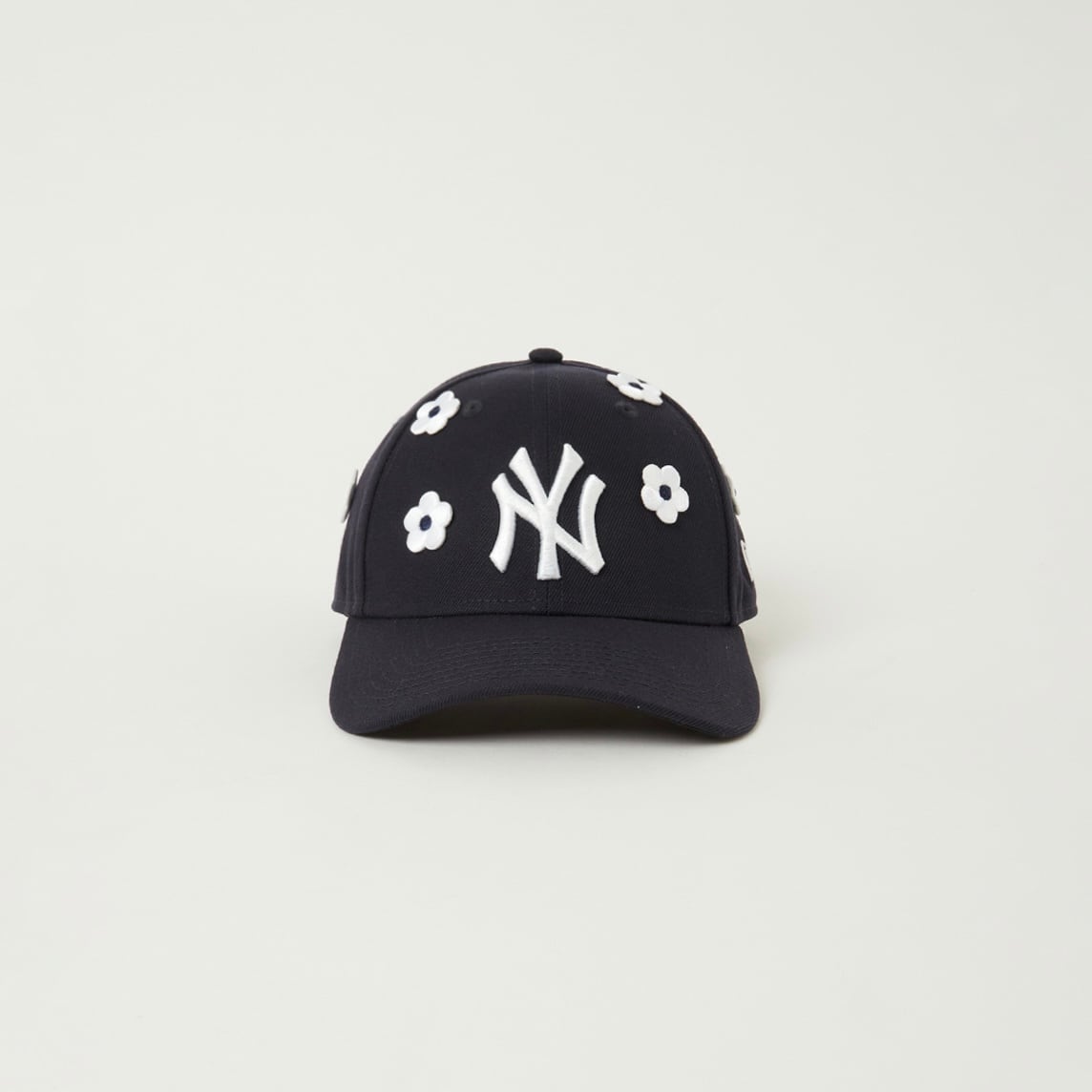 3D Flower Cap Type02(Navy)