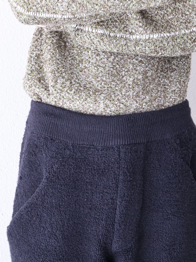 【ISA BOULDER】WOVENSIDE TROUSERS/black