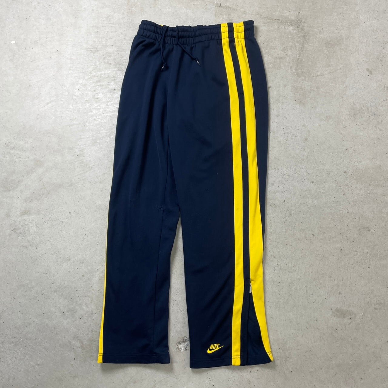 00年代 NIKE ナイキ ジャージ トラックパンツ サイドライン メンズM 