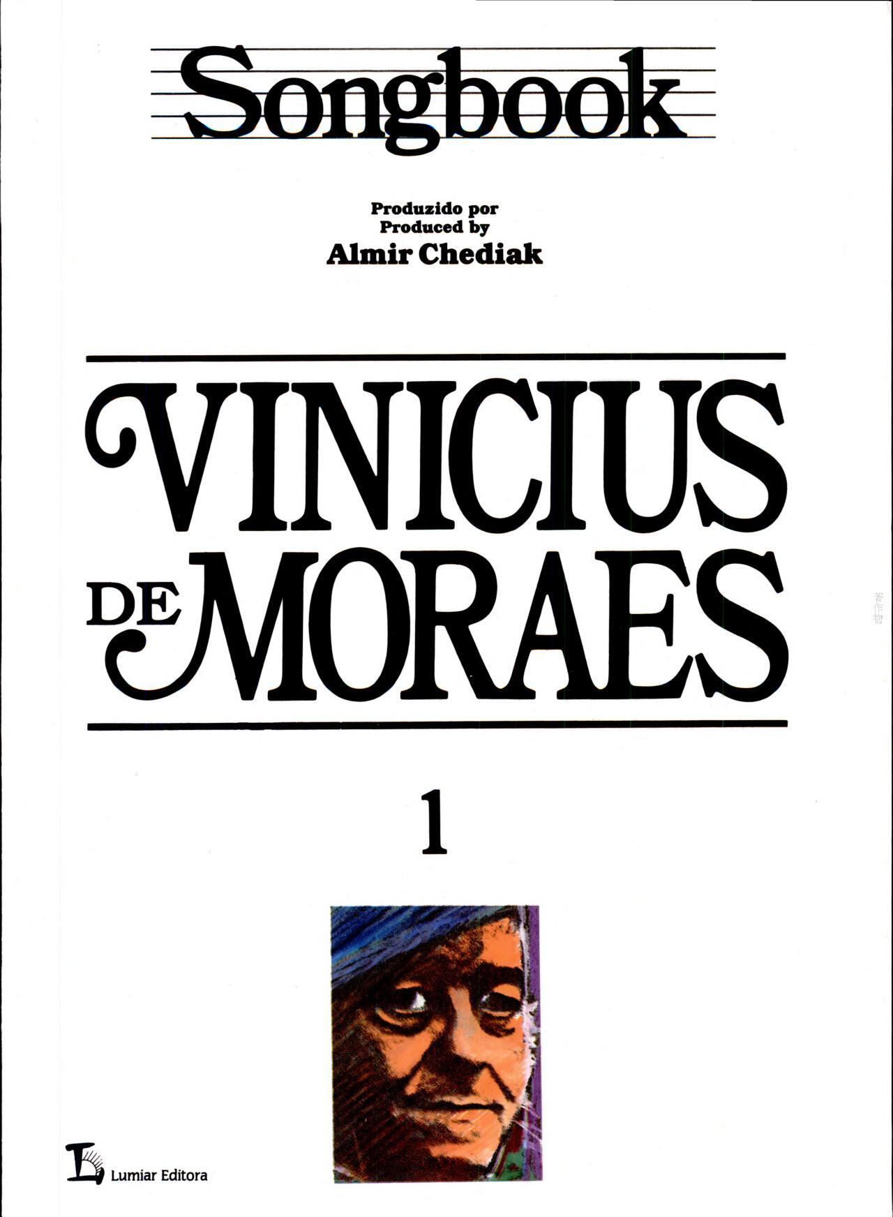 SONGBOOK VINICIUS DE MORAES  VOL. 1