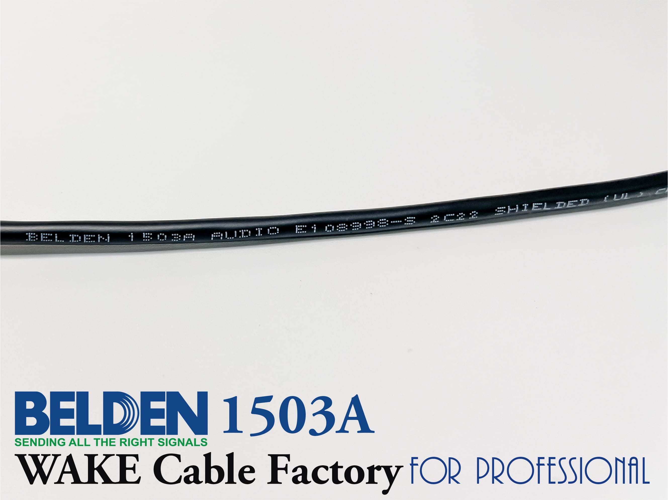BELDEN1503A☆高音質ステレオミニ・ケーブル | ウェイク ケーブル