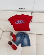 【取寄/韓国直送】BONITO 26/SM バミューダブラッシュデニムパンツ｜夏服｜韓国子供服