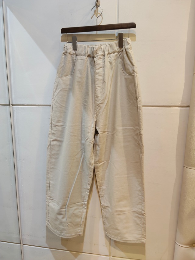 セミスェード　両面起毛ノッポパンツ