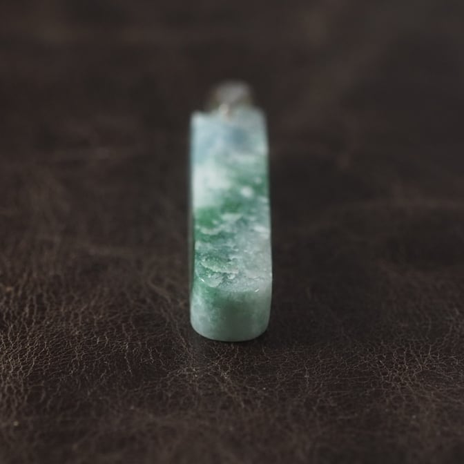 糸魚川翡翠 青&緑 ペンダントトップ 4.0g Itoigawa blue & green