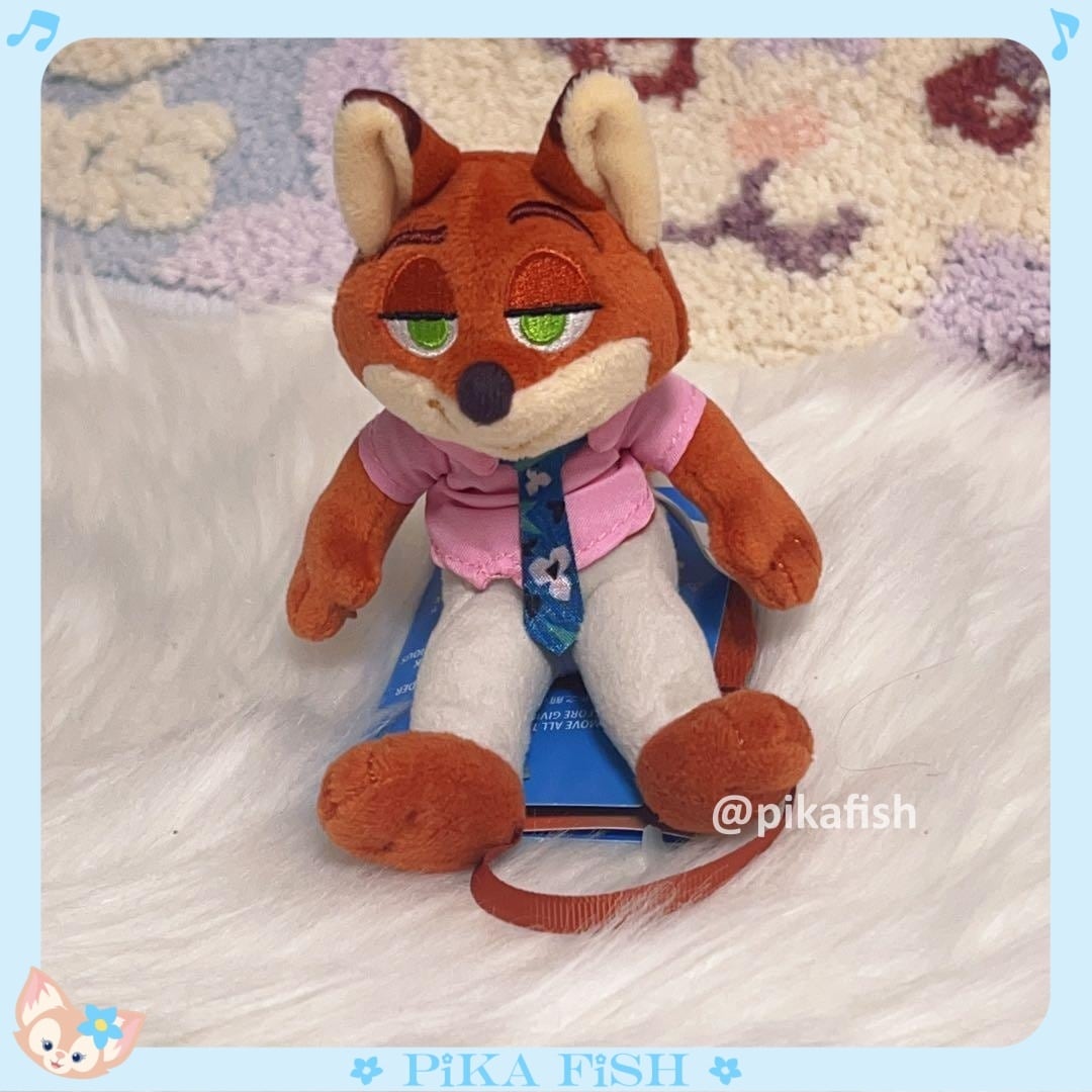 上海】ニック ニックの母 ズートピア ぬいぐるみ 上海ディズニー