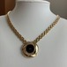 LANCEL ゴールド カラー ネックレス#25
