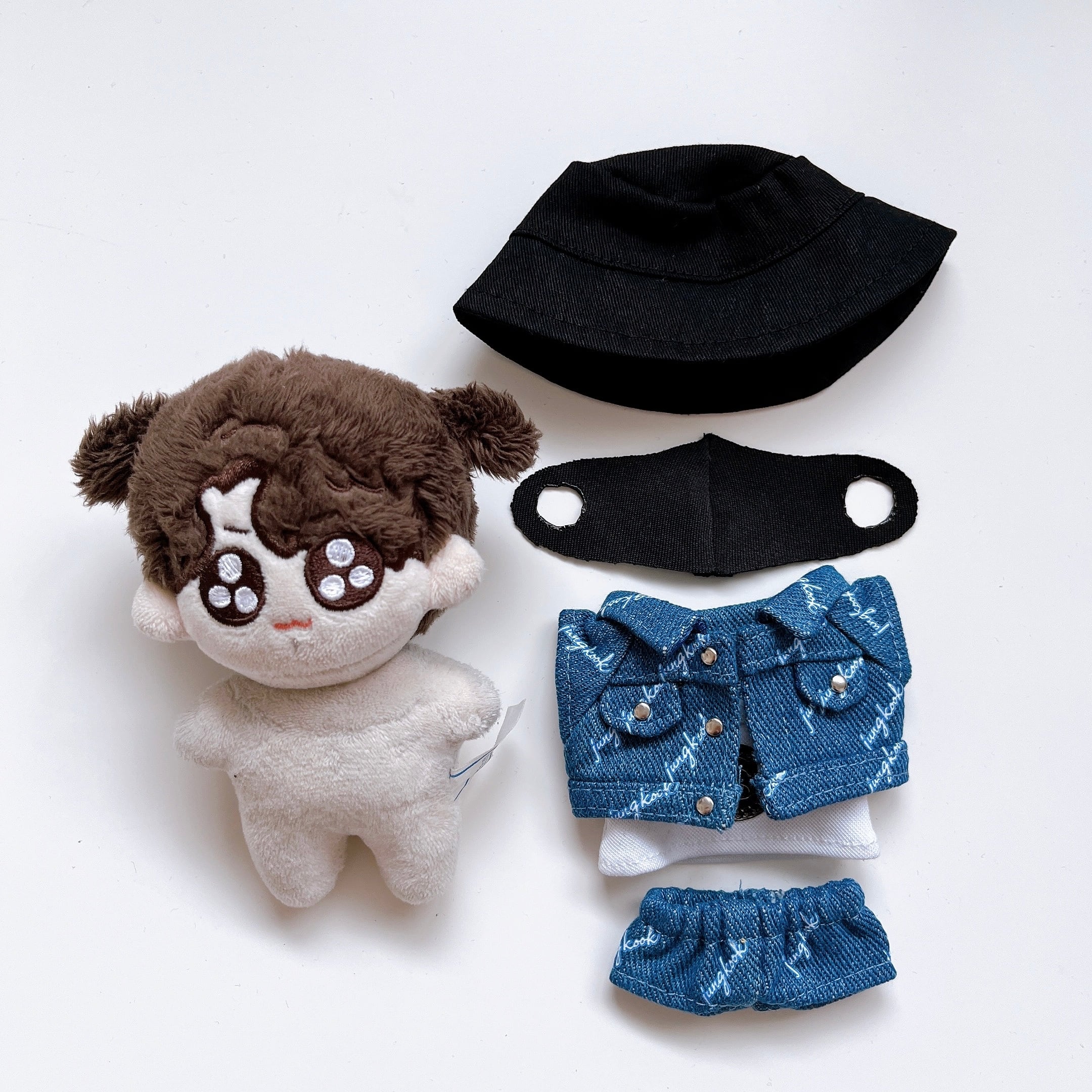 BTS ぬいぐるみ ジョングク グク 20cm ドール 着せ替え 洋服付