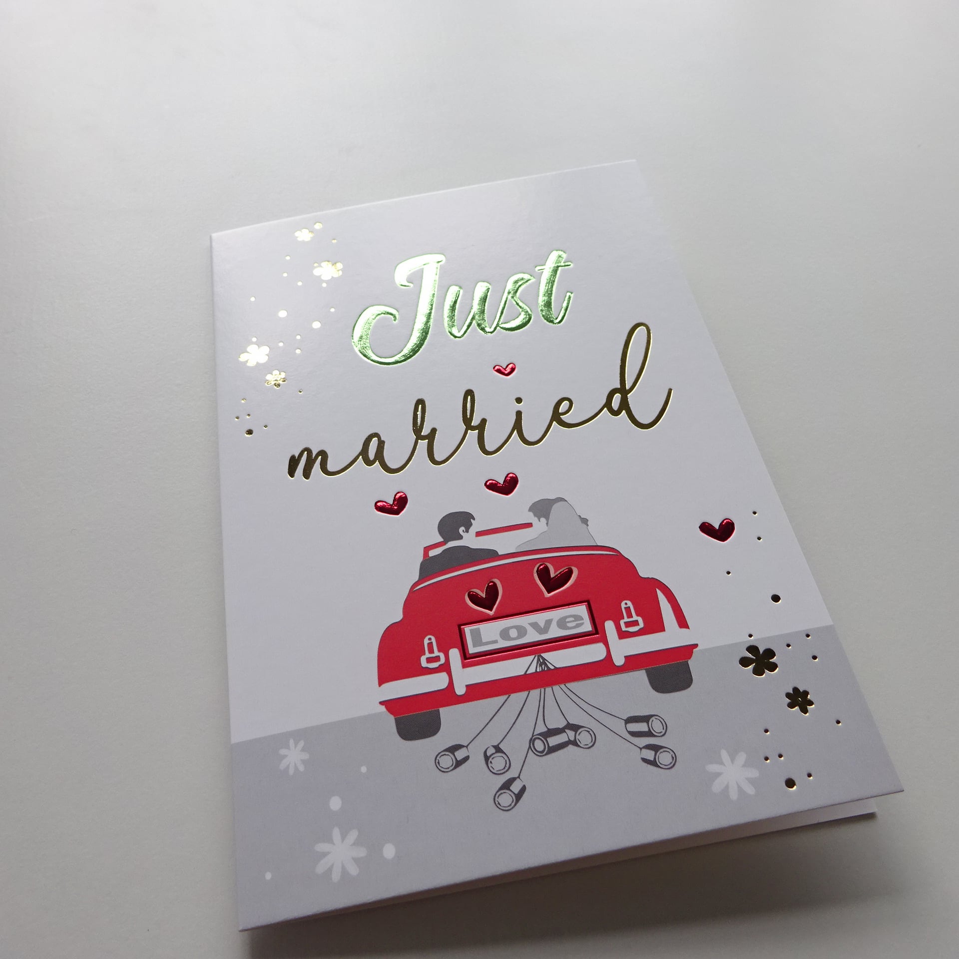 ミニカー Just Married ウェディング仕様 ミニカー Just Married ウェディング仕様