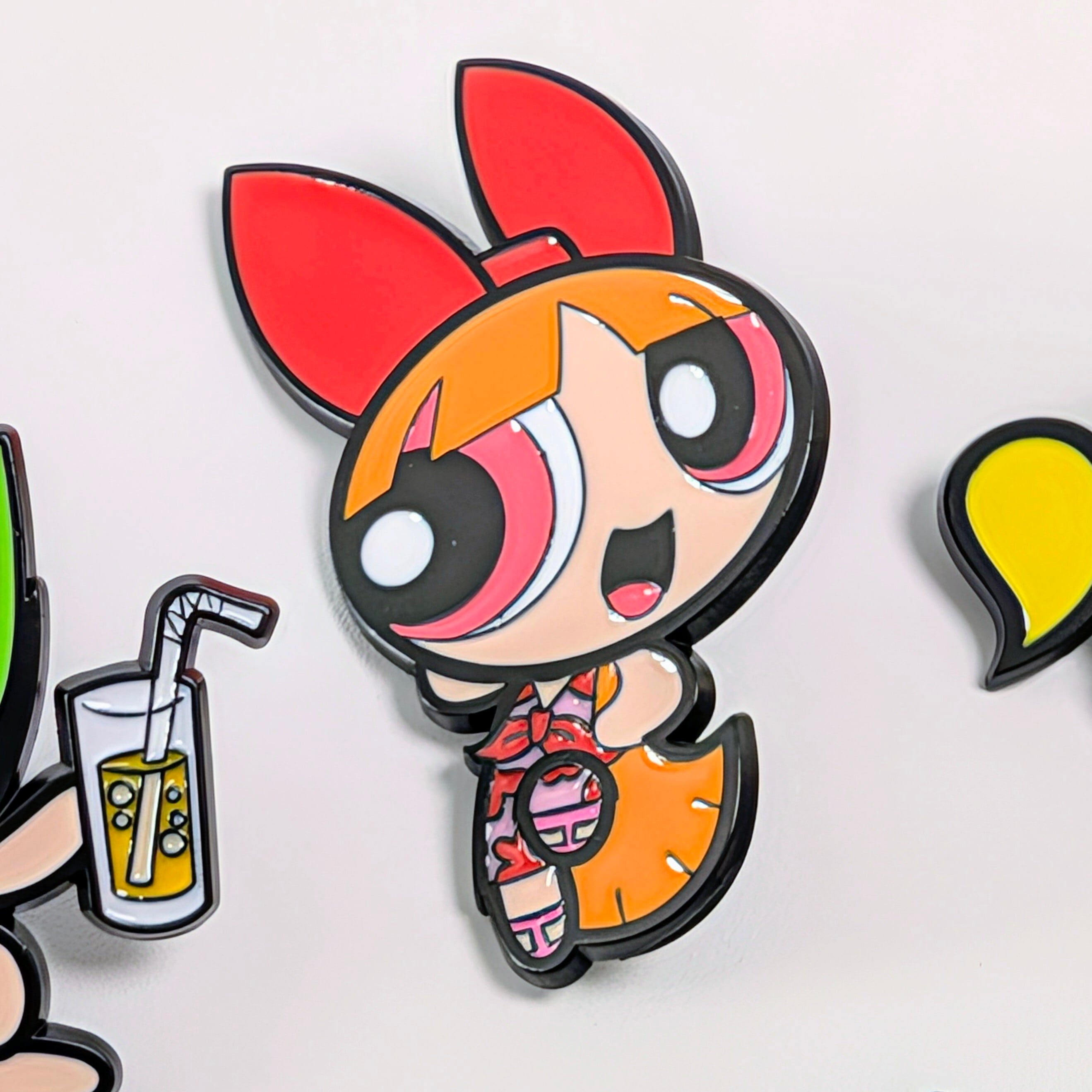 送料無料！ ★ピンズ PINS★ピンバッジ 【 The Powerpuff Girls ( パワーパフガールズ ) 】6Pセット / ピンズセット〚アメリカン雑貨 アメトイ〛