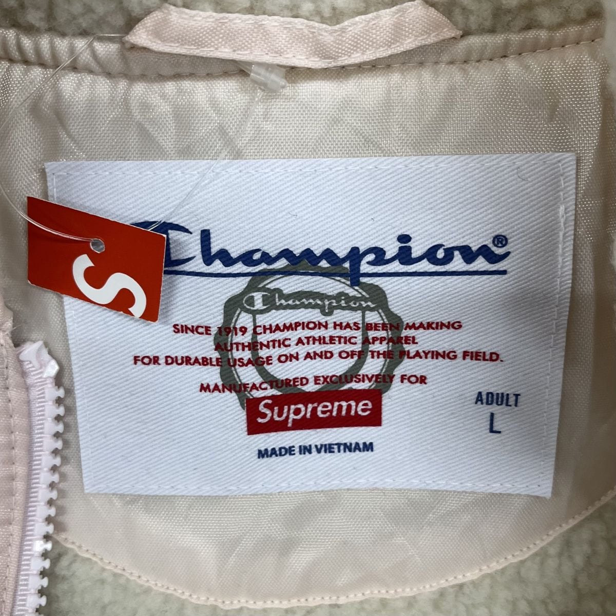 L Supreme champion 17aw hooded jacket