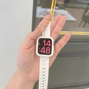 Apple Watch 替えバンド・時計ベルト☆5色 無地 カジュアル 税込