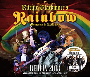 NEW RITCHIE BLACKMORE'S RAINBOW - BERLIN 2018  　2CDR+1DVDR 　Free Shipping