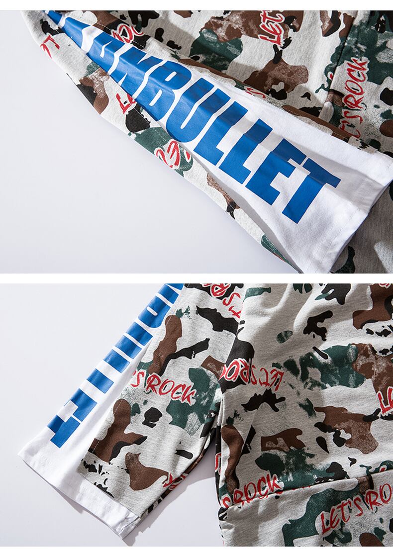 全1色 Tシャツ カットソー プリント カジュアル ストリート 