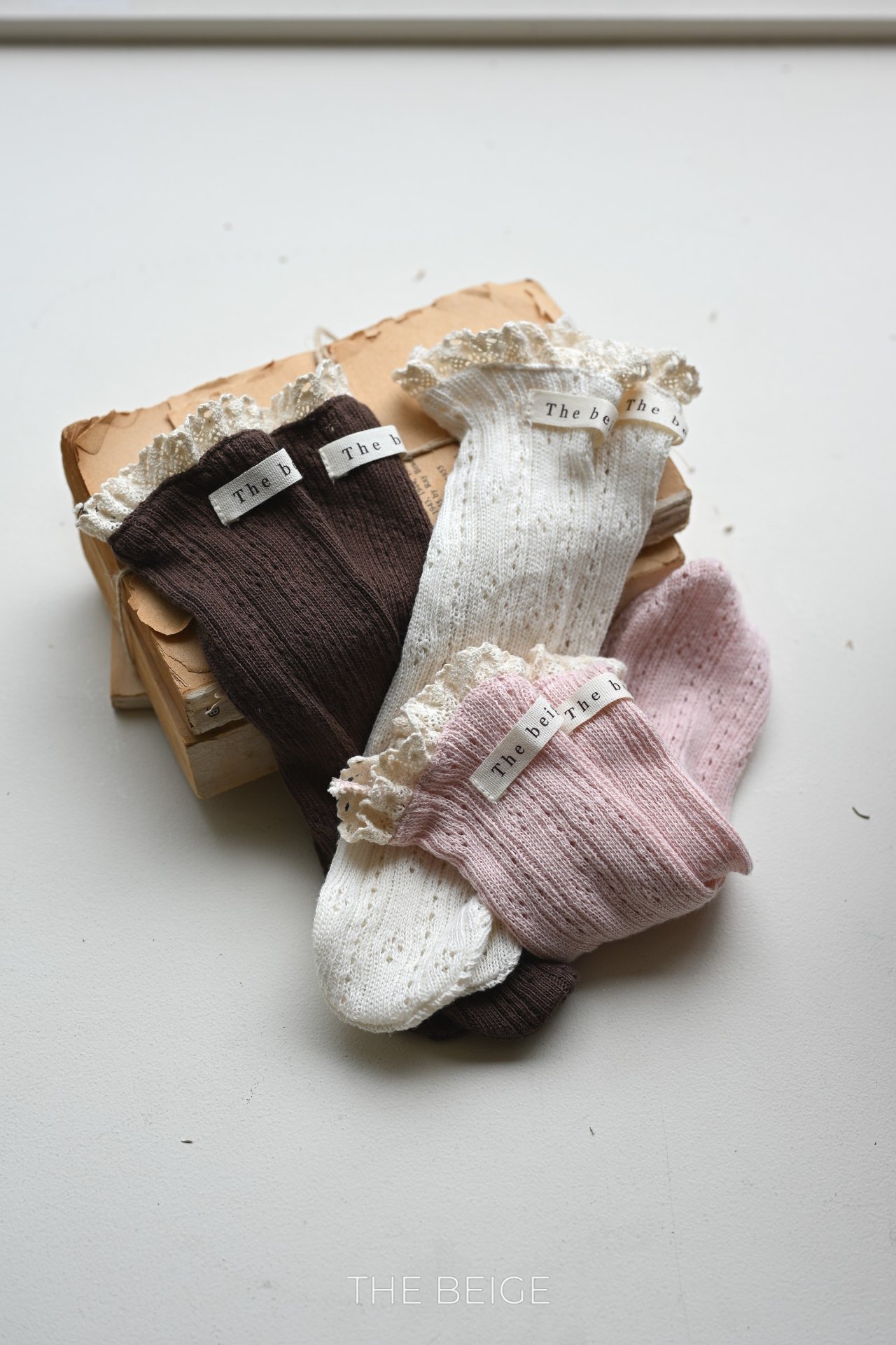 [THE BEIGE] Autumn Knee Socks (Baby) / [더베이지] 가을니삭스(베이비)