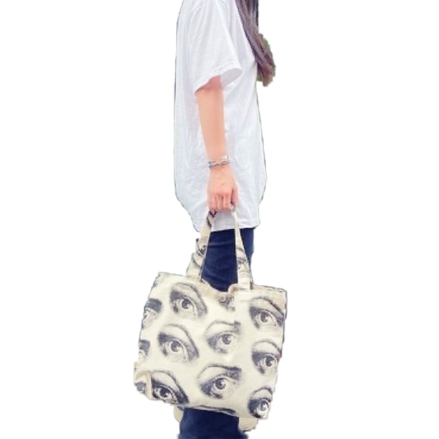 【IMPORT】Hand-Printed MINI TOTE BAG