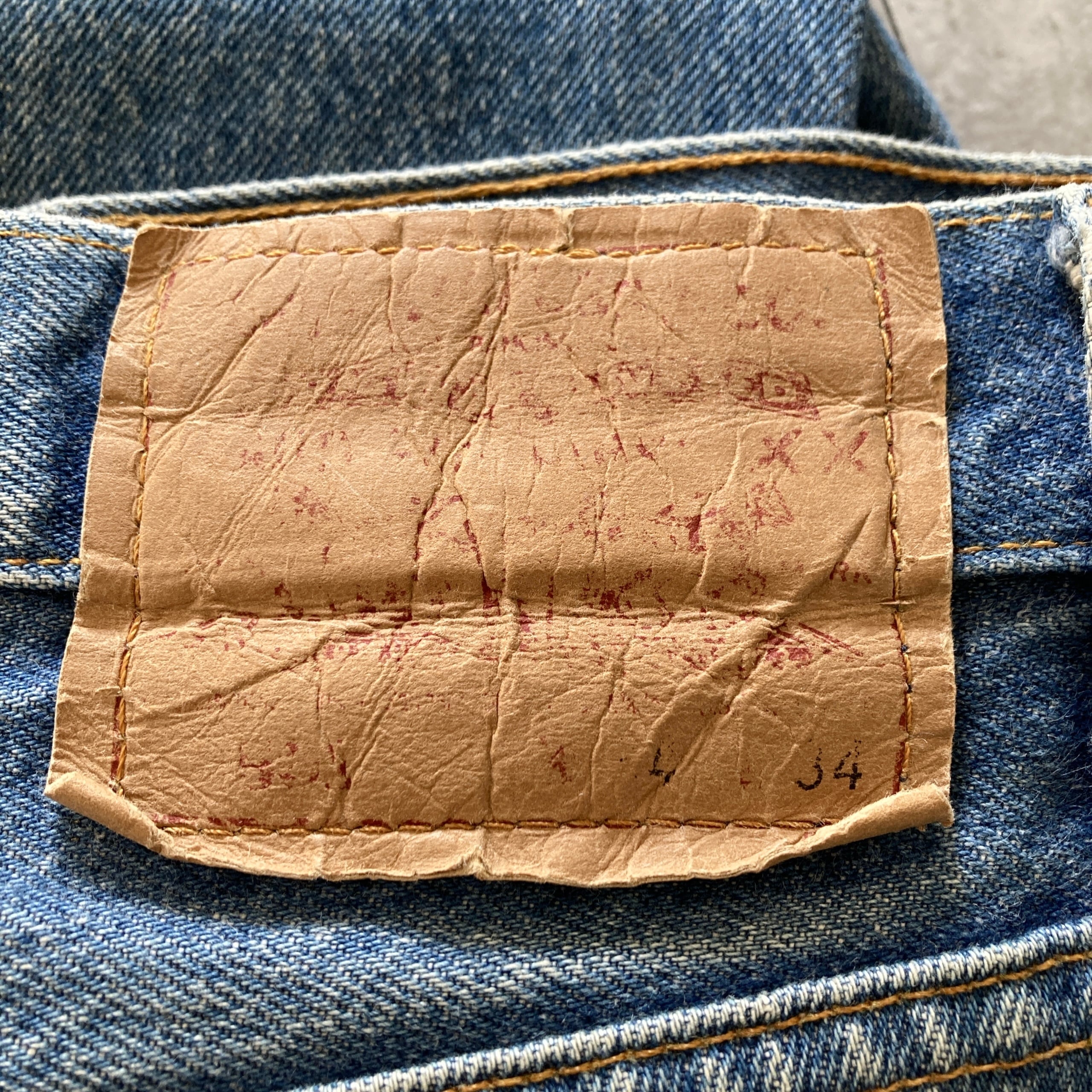 W34 L34】90's US.Levis 501 リーバイス サンベニート工場(553) ボタン