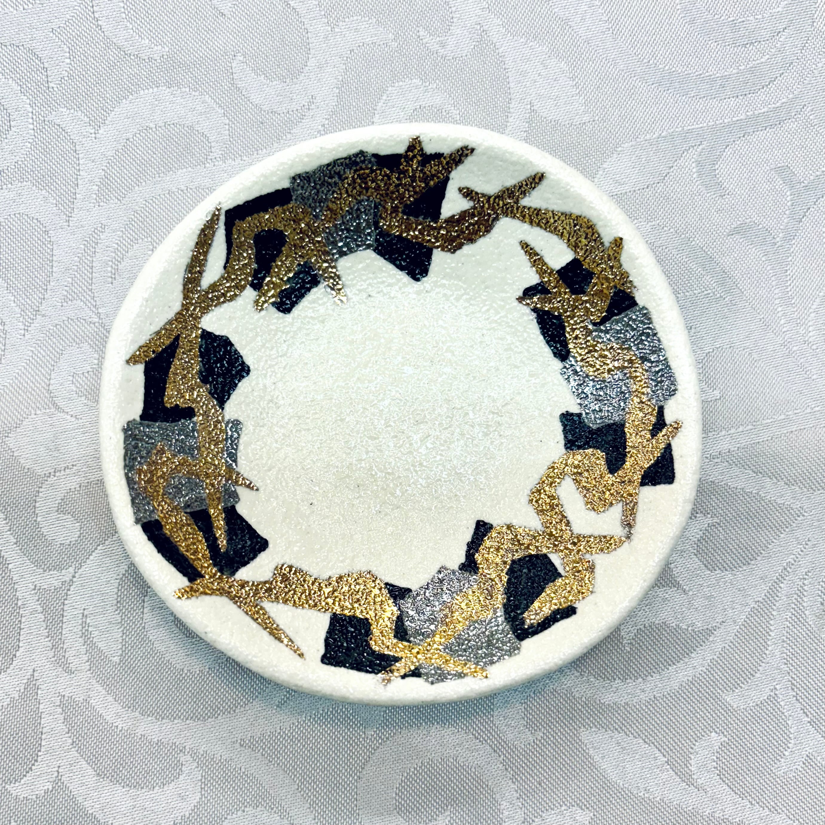 豆皿 直径10cm (24090104) | 陶芸家 熊本栄司 ONLINE SHOP
