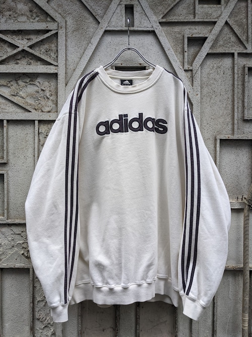 "ADIDAS" 00’s embroidery side line sweat