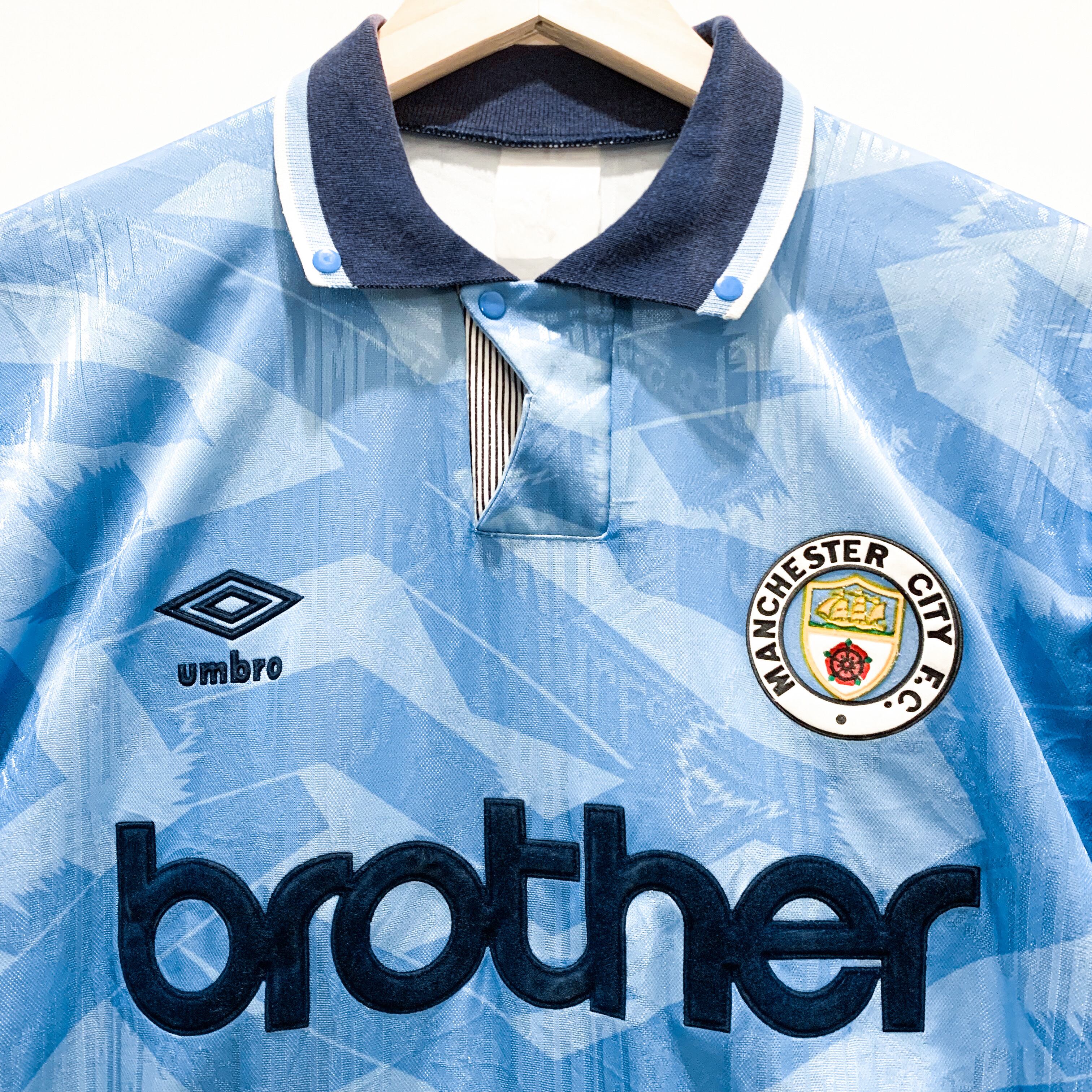 manchester city 89-91 uniform umbro