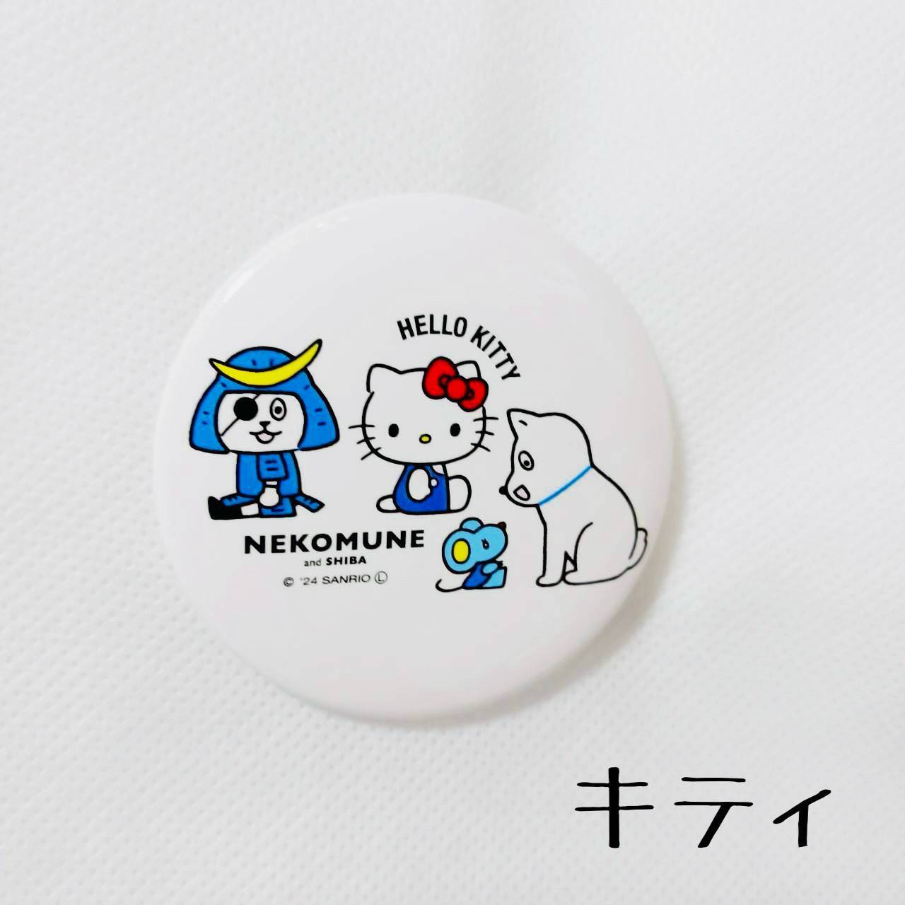 サンリオキャラクターズ×ネコムネandシバ 缶バッチ | TORCH-Online Shop-