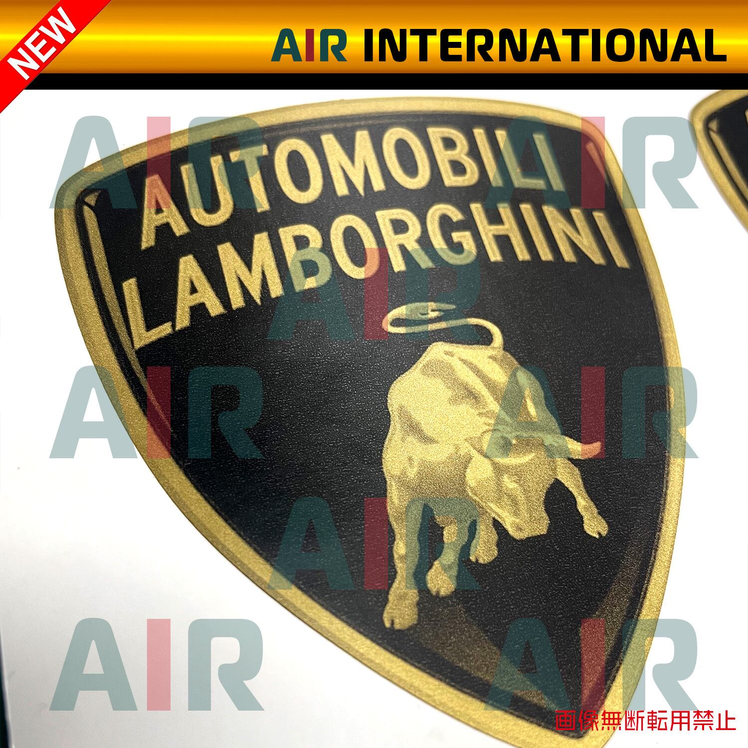 AIR int'l製品】 Lamborghini emblem ランボルギーニ エンブレム
