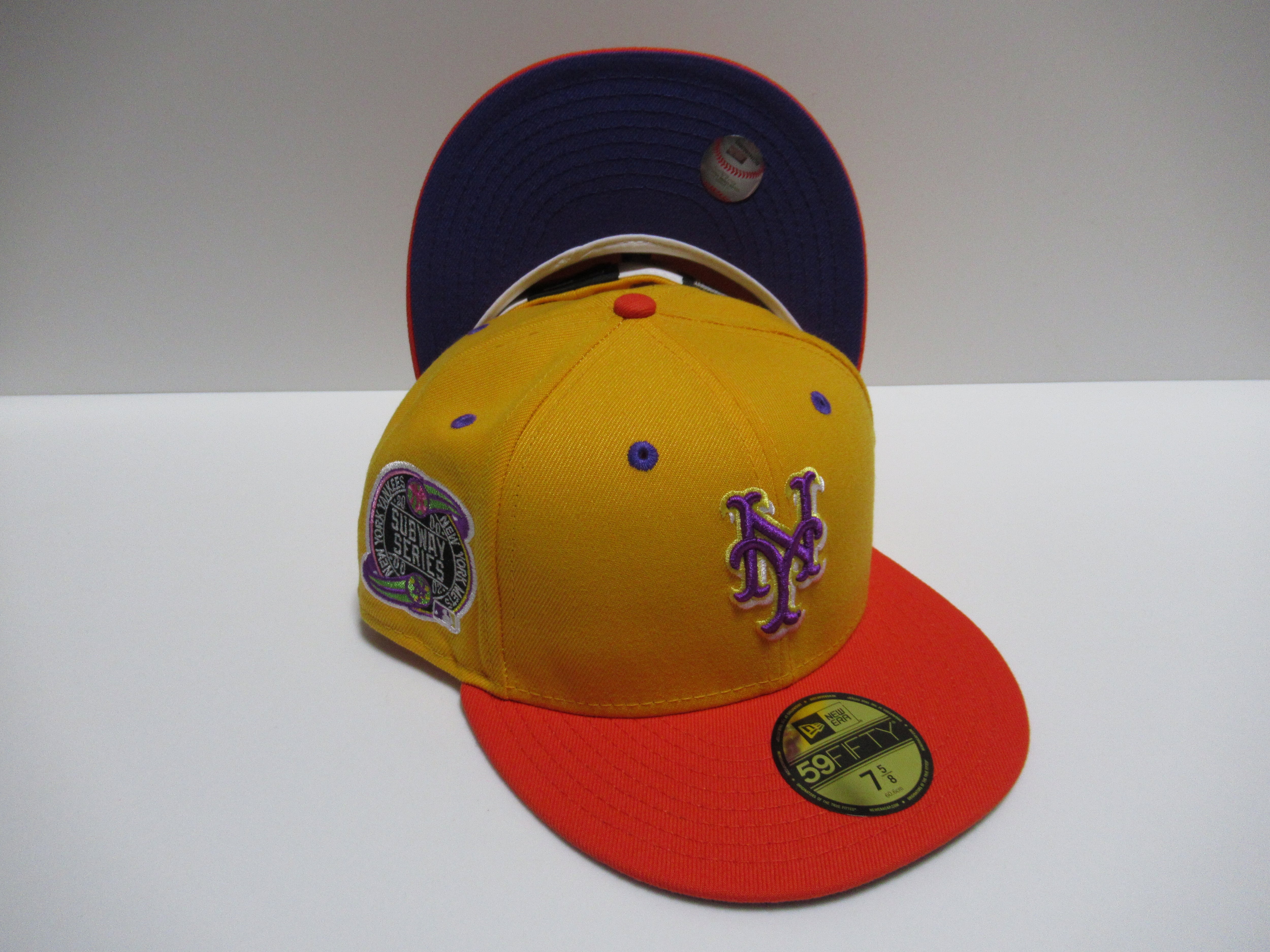 Exclusive NEW ERA 59fifty New York Mets　ニューヨーク・メッツ　A gold×purple | date  plouc world powered by BASE