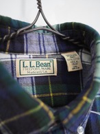 1990’s USA L.L.Bean Plaid Flannel Shirt／Kids XL