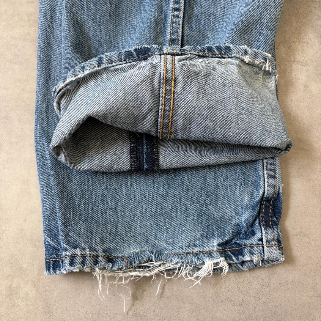 リーバイス569 Levis W32 ブルーデニム 青 古着 ヒゲ 21318 リーバイス569 Levis W32 ブルーデニム 青 古着 ヒゲ 21318 | fuufu