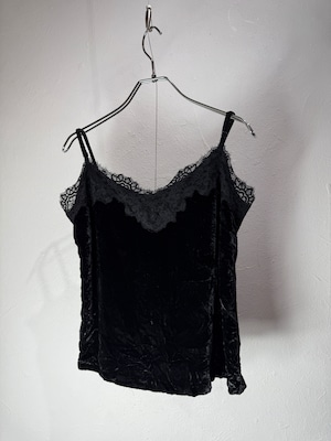 90s Velvet Lingerie Camisole