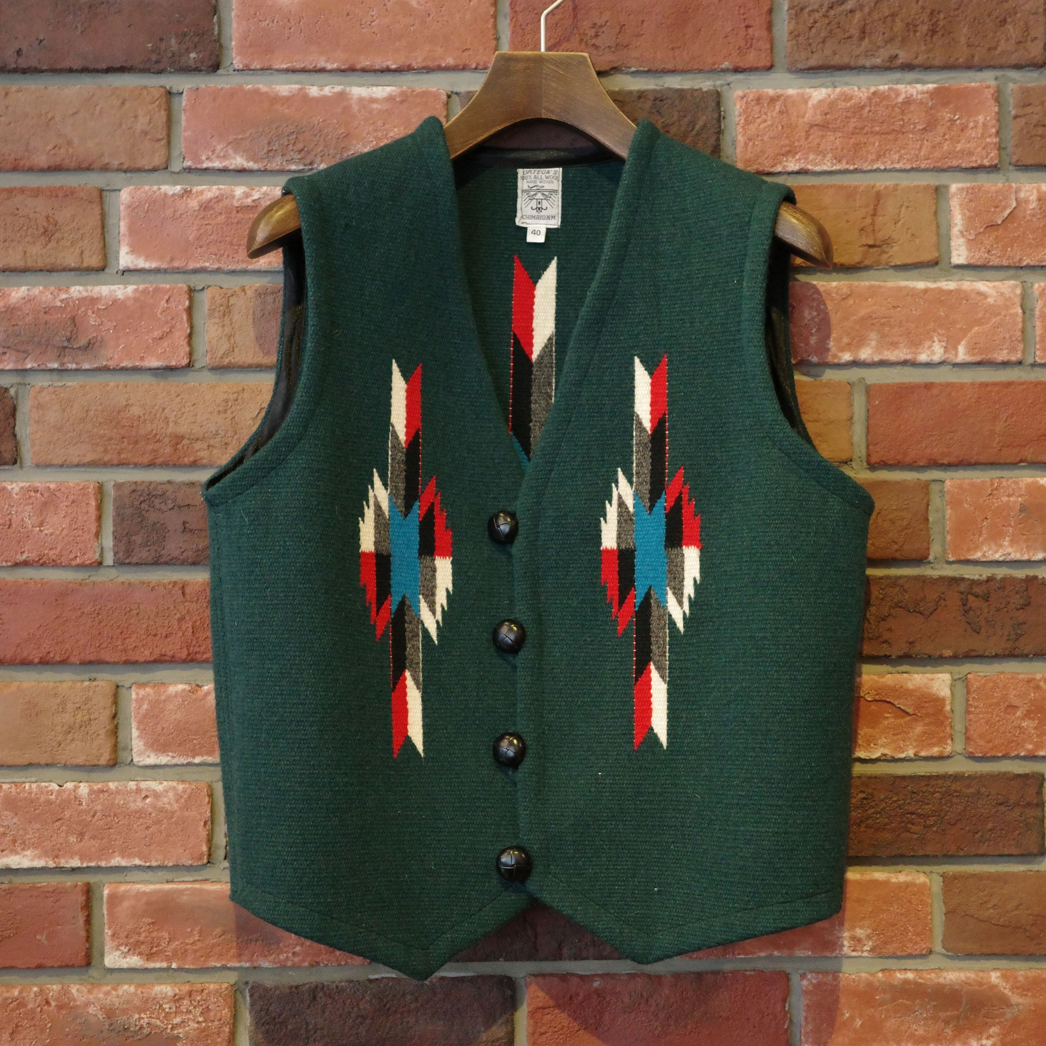 ORTEGA VEST(オルテガ ベスト) (VINTAGE) | khaki