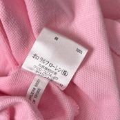 90s Polo by Ralph Lauren ラルフローレン CUSTOM FIT ポニー 刺繍 鹿の子 半袖 ポロシャツ M/ピンク/メンズ/ビンテージ